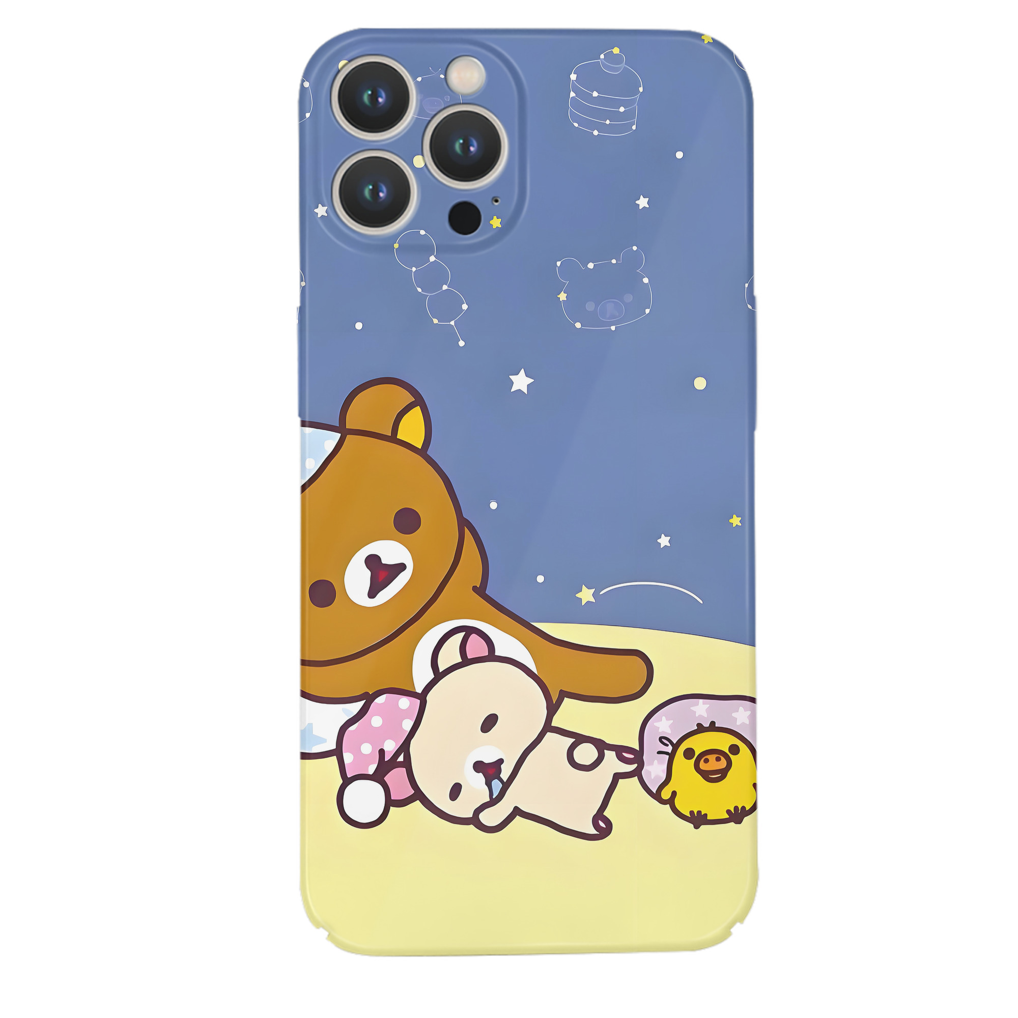 （画像用） リラックマ リラックマ キイロイトリ Rilakkuma Korilakkuma Kiiroitori 【iPhone 14シリーズ対応】ハードケース
